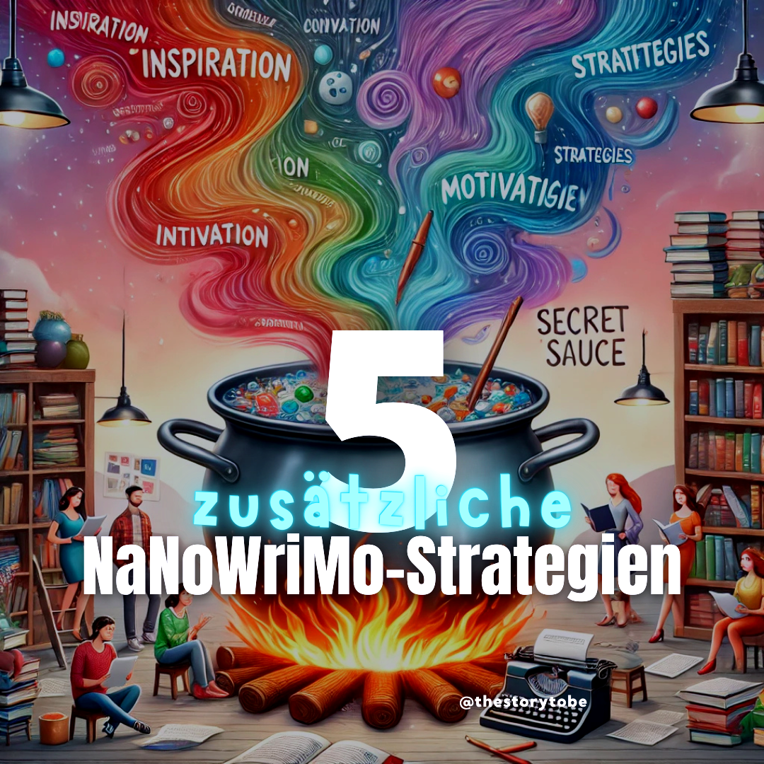 Secret Sauce: 5 zusätzliche Strategien, um den NaNoWriMo zu gewinnen!