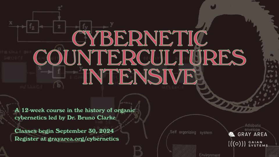 CCI 1.1. Introduction to the Cybernetic Countercultures Intensive: In Search of Organic Cybernetics