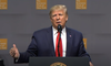 President Trump speaks before The Economic Club of New York.