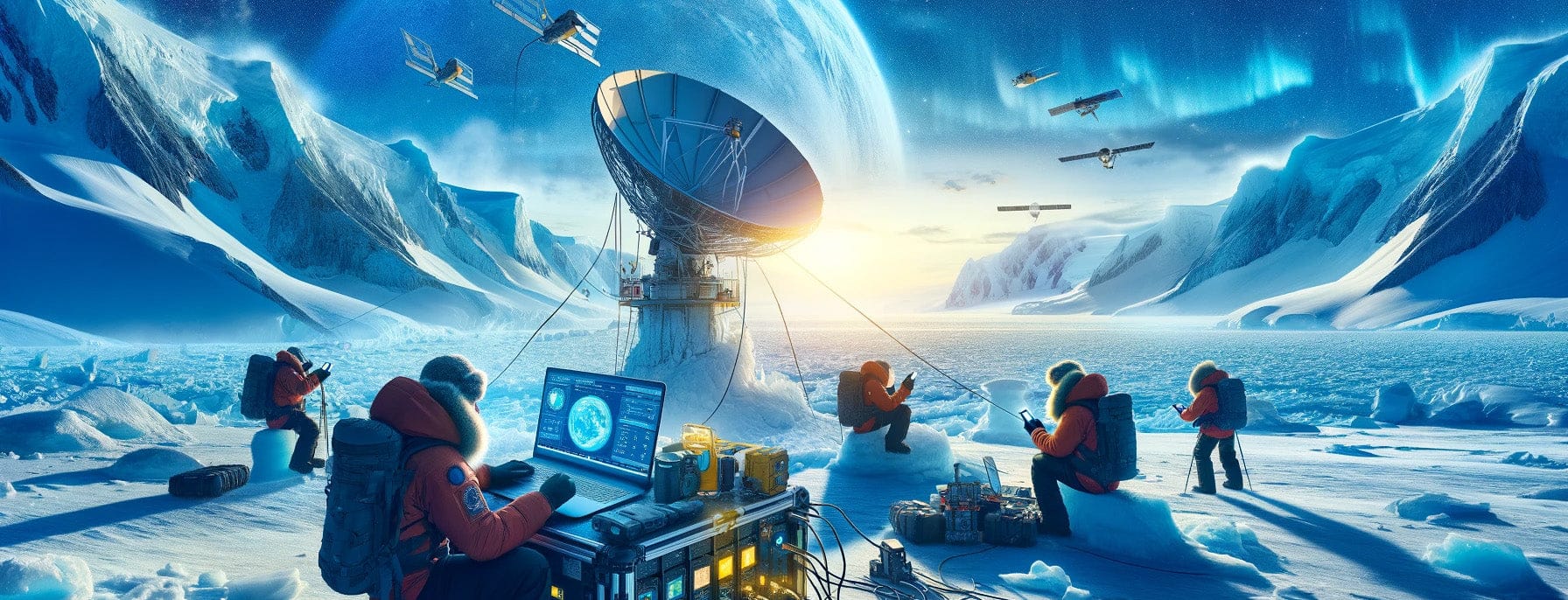 Researchers in the Polar Regions