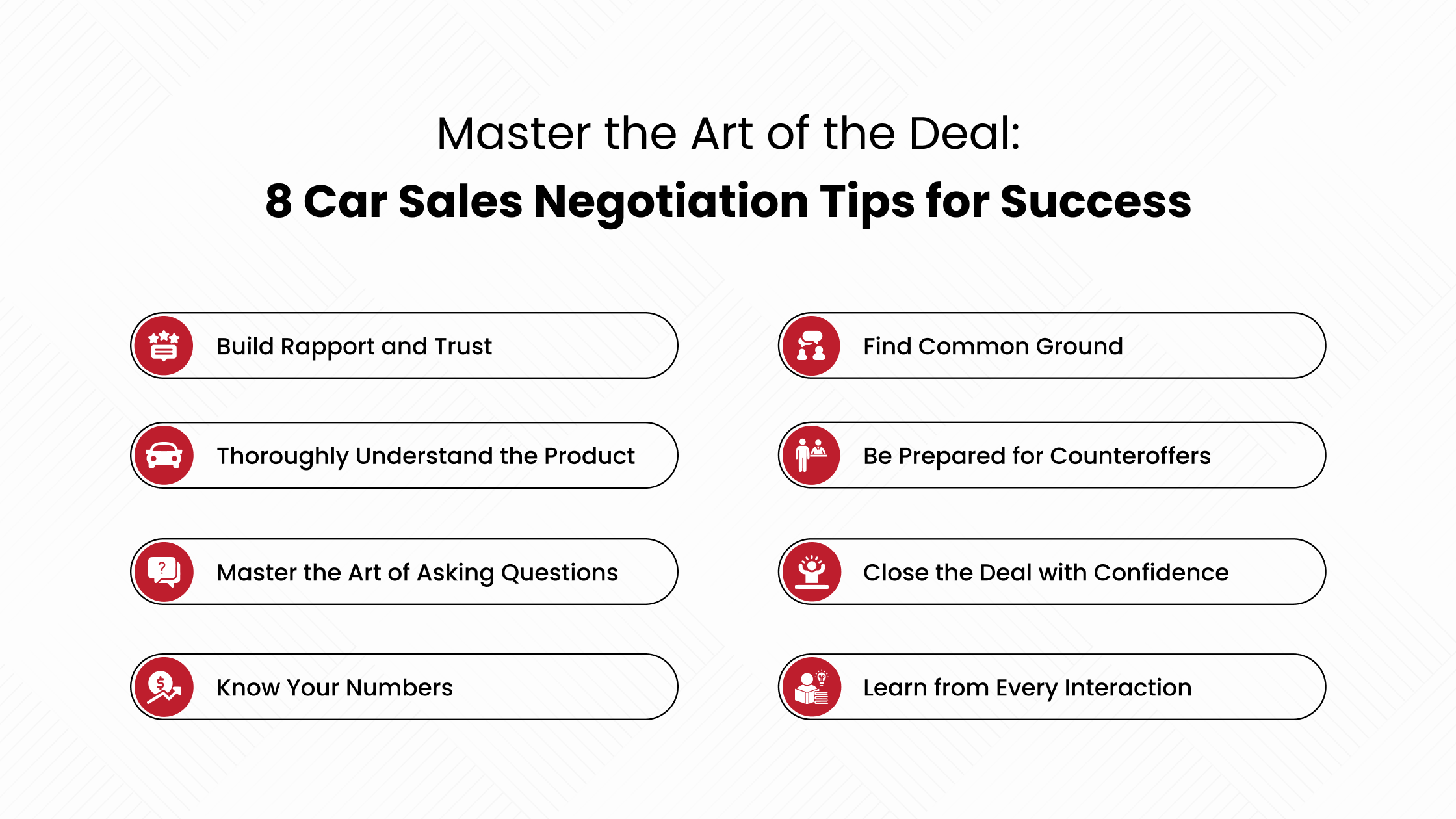 Car Sales Negotiation Tips for Success