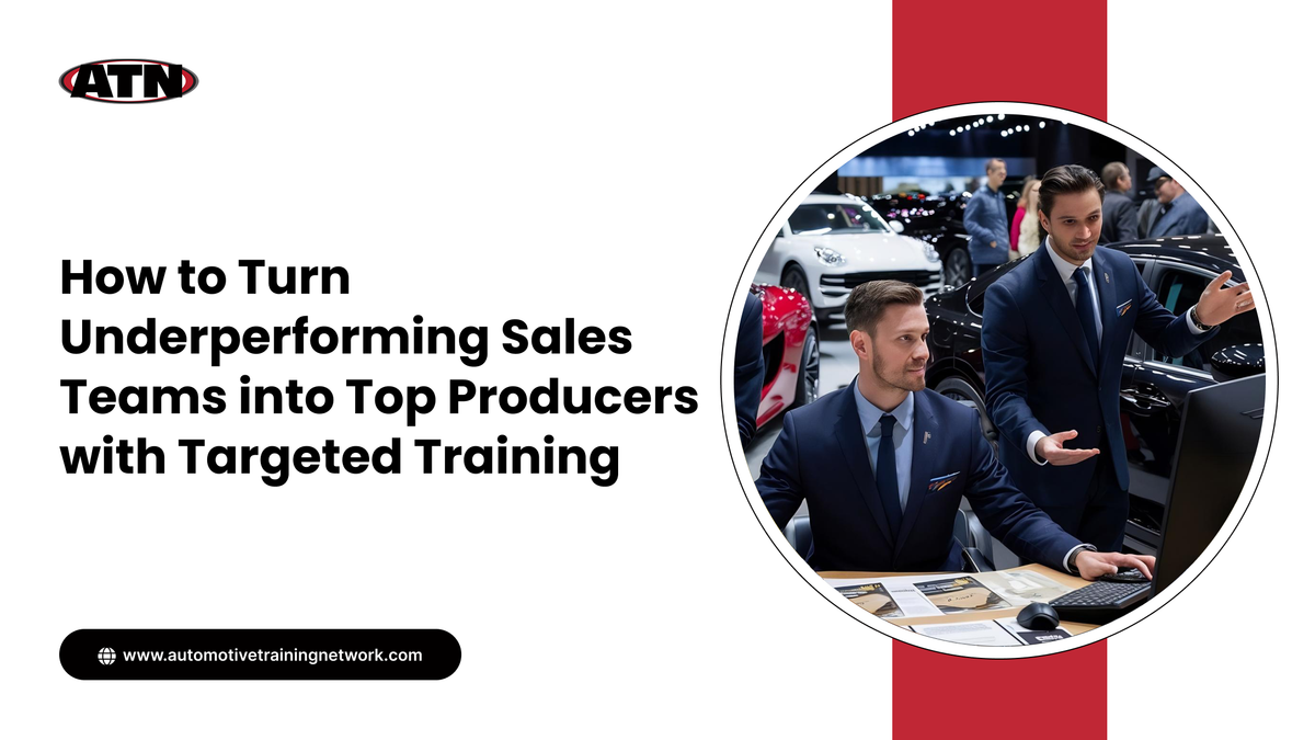 How to Turn Underperforming Sales Teams into Top Producers with Targeted Training
