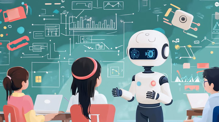 Image of a robot teacher