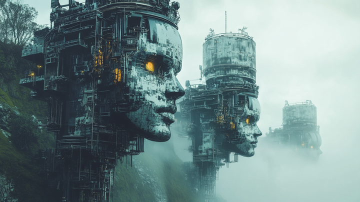 Image of cities build for AI