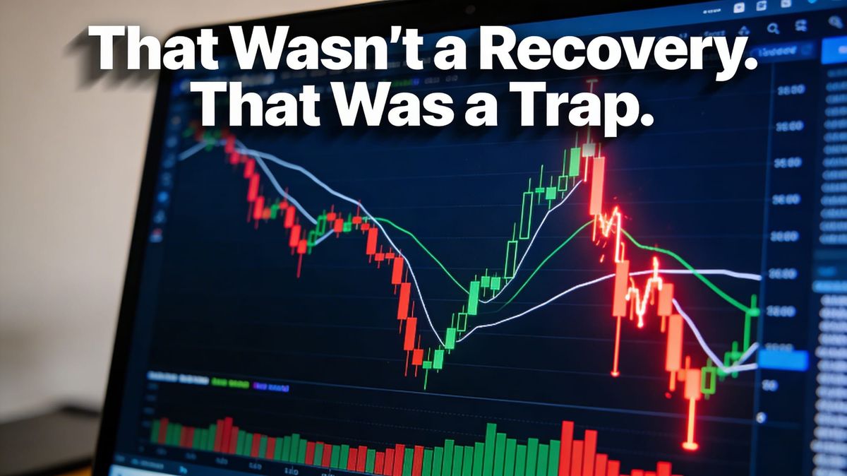 That Wasn't a Recovery. That Was a Trap.