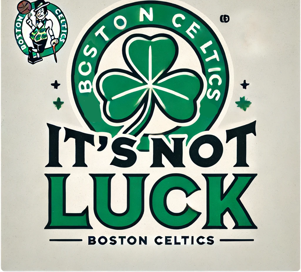 It's not luck. 🍀