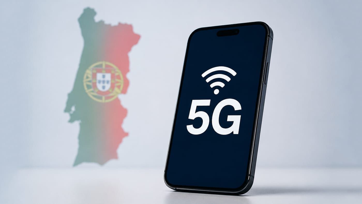 Portugal lidera percentagem de testes em 5G entre países com PIB semelhante