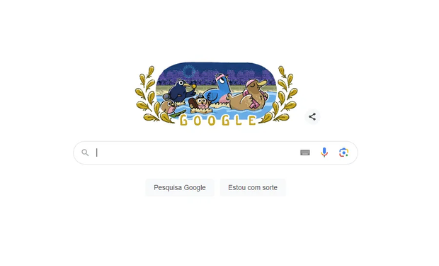 Google celebra Olimpíadas de Paris 2024 com Doodle e informações em tempo real