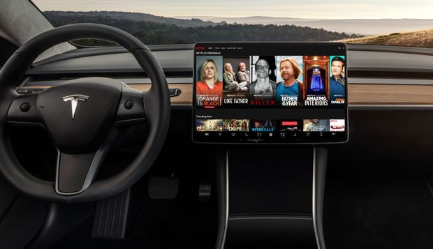 Tesla prepara suporte para mais serviços de streaming no Theater