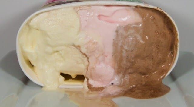 This big, wide ribbon of chocolate moving through the middle