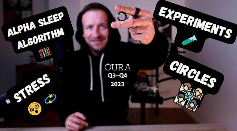 Oura Ring Q4 2023 — Circles, stress, tags, experiments and more