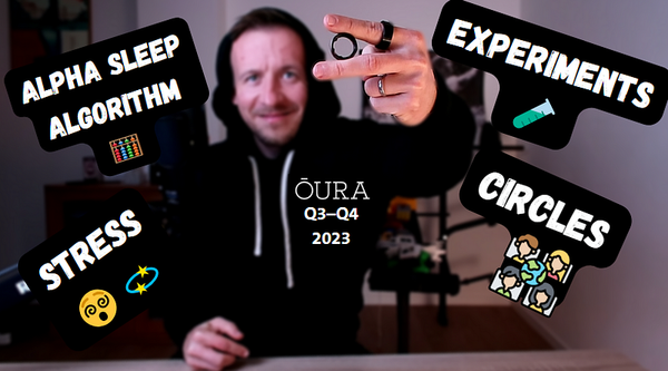 Oura Ring Q4 2023 — Circles, stress, tags, experiments and more