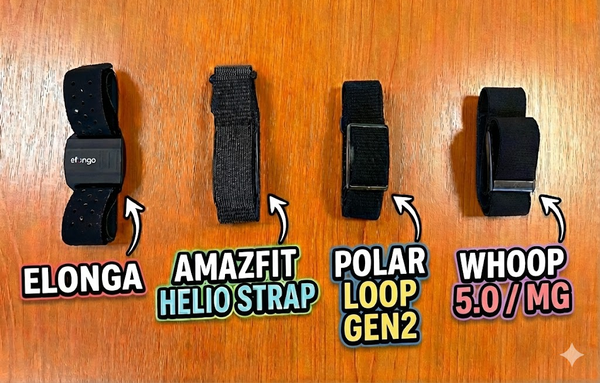 Elonga, Amazfit, Polar a Whoop – which one is the most accurate?