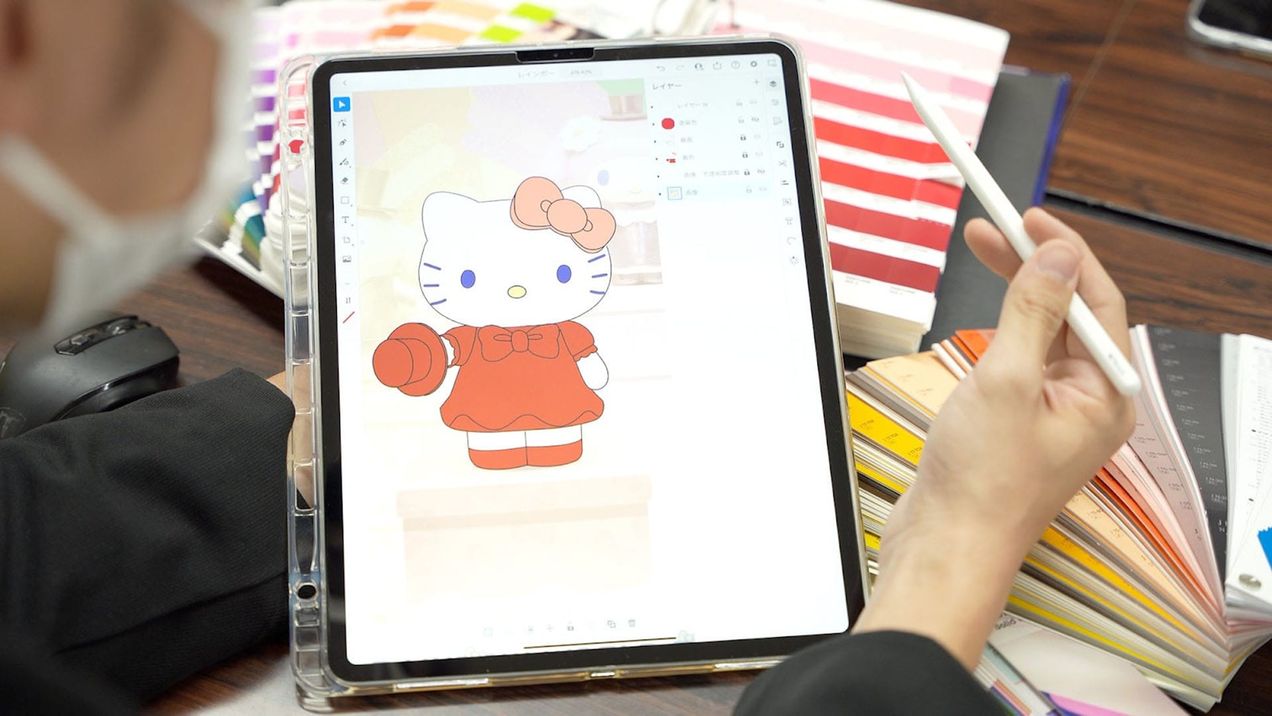 Bringing Sanrio Puroland to Life with Adobe Illustrator on the iPad