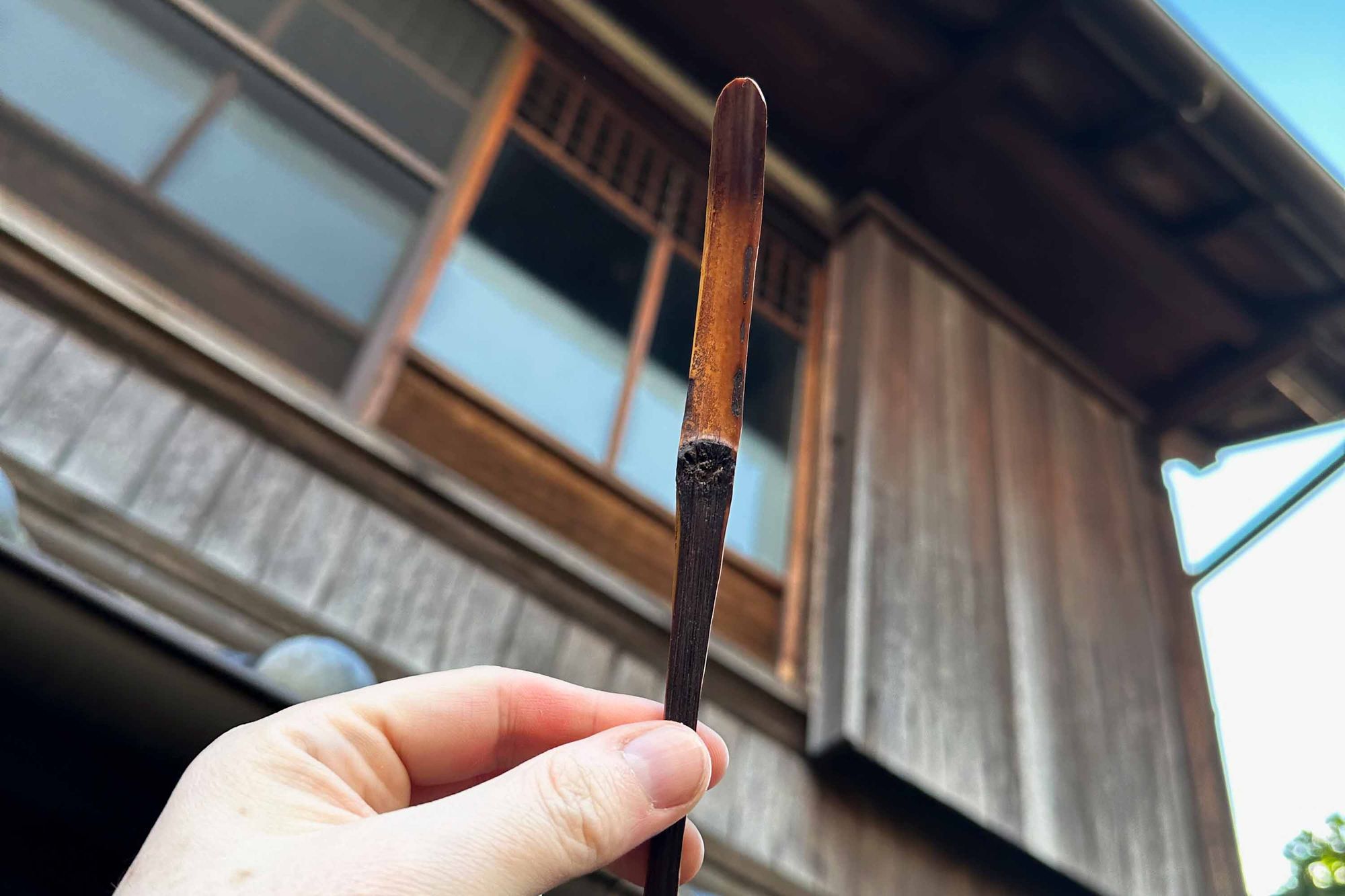 Mountain Eel: Making Chashaku with Kaida Sensei