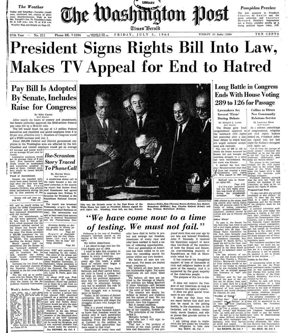 On Civil Rights