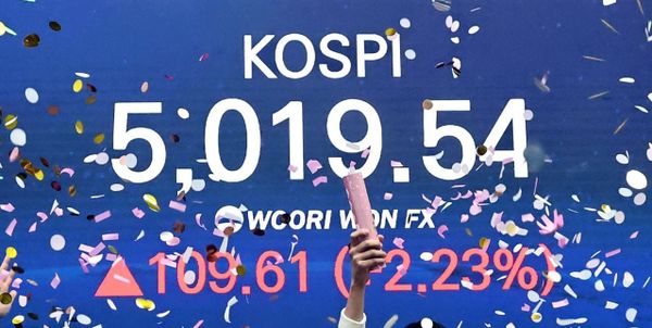 KOSPI Hits 5,000
