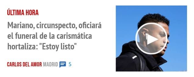 ÚLTIMA HORA. Mariano, circunspecto, oficiará el funeral de la carismática hortaliza: "Estoy listo"