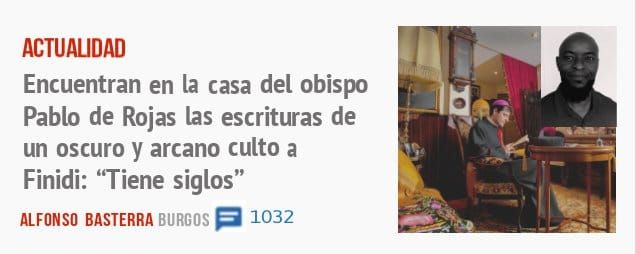 ACTUALIDAD. Encuentran en la casa del obispo Pablo de Rojas las escrituras de un oscuro y arcano culto a Finidi: "Tiene siglos"