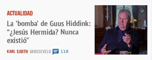 ACTUALIDAD. La 'bomba' de Guus Hiddink: "¿Jesús Hermida? Nunca existió"