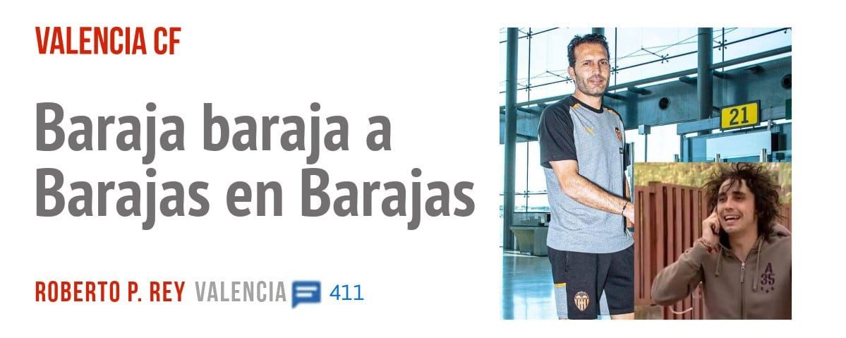 VALENCIA CF. Baraja baraja a Barajas en Barajas