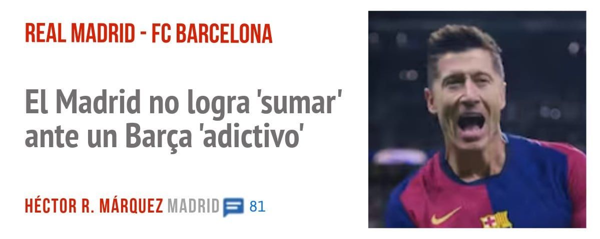 REAL MADRID - FC BARCELONA. El Madrid no logra 'sumar' ante un Barça 'adictivo'