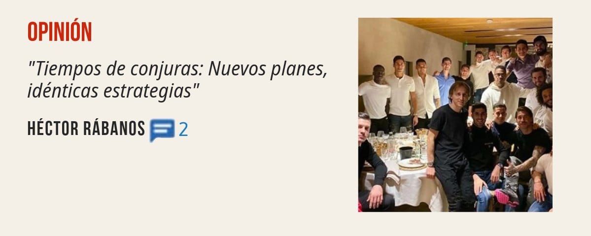 OPINIÓN. "Tiempos de conjuras: Nuevos planes, idénticas estrategias" HÉCTOR RÁBANOS