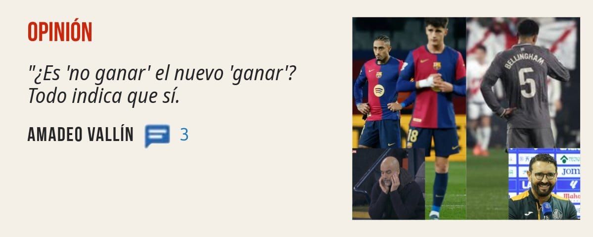 OPINIÓN. "¿Es 'no ganar' el nuevo 'ganar'? Todo indica que sí. AMADEO VALLÍN