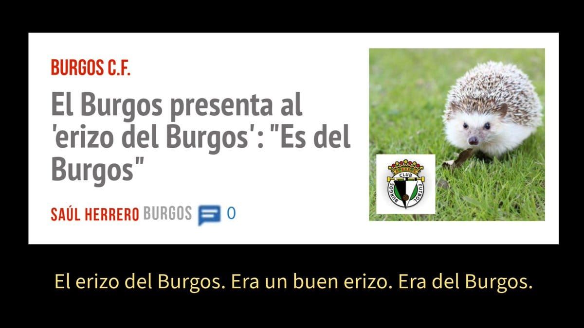 BURGOS C.F.. El Burgos presenta al Burgos" SAÚL HERRERO BURGOS 0