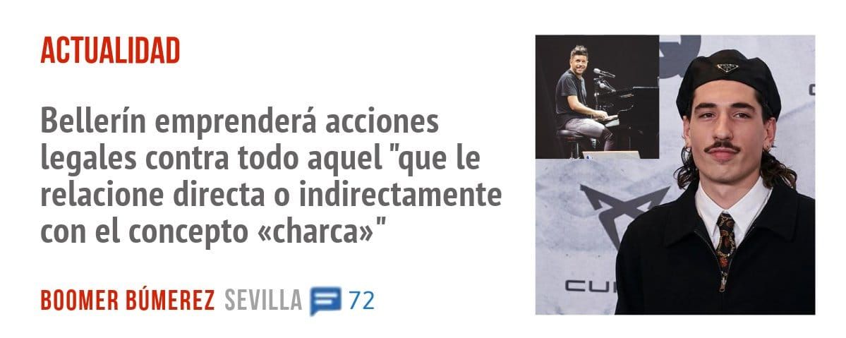 ACTUALIDAD. Bellerín emprenderá acciones legales contra todo aquel "que le relacione directa o indirectamente con el concepto «charca»"