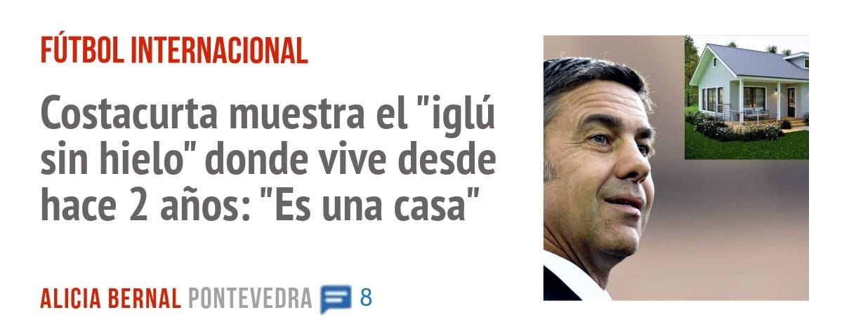 FÚTBOL INTERNACIONAL. Costacurta muestra el "iglú sin hielo" donde vive desde hace 2 años: "Es una casa"