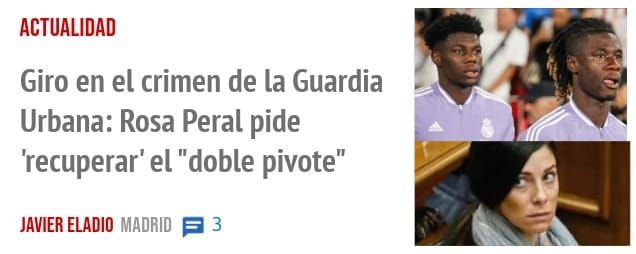 ACTUALIDAD. Giro en el crimen de la Guardia Urbana: Rosa Peral pide 'recuperar' el "doble pivote"