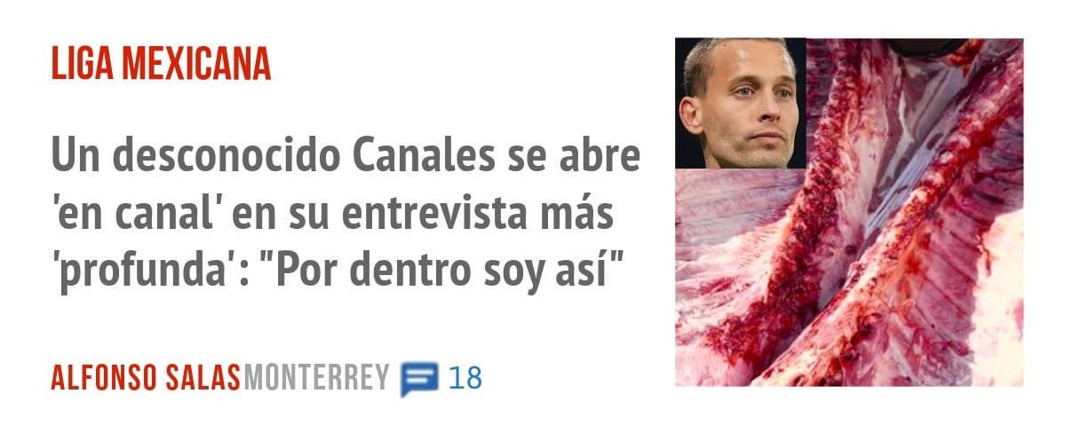LIGA MEXICANA. Un desconocido Canales se abre 'en canal' en su entrevista más 'profunda': "Por dentro soy así"