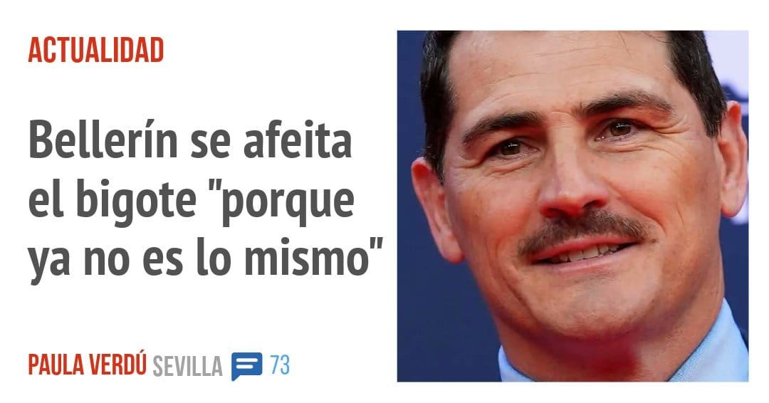 ACTUALIDAD. Bellerín se afeita el bigote "porque ya no es 10 mismo"