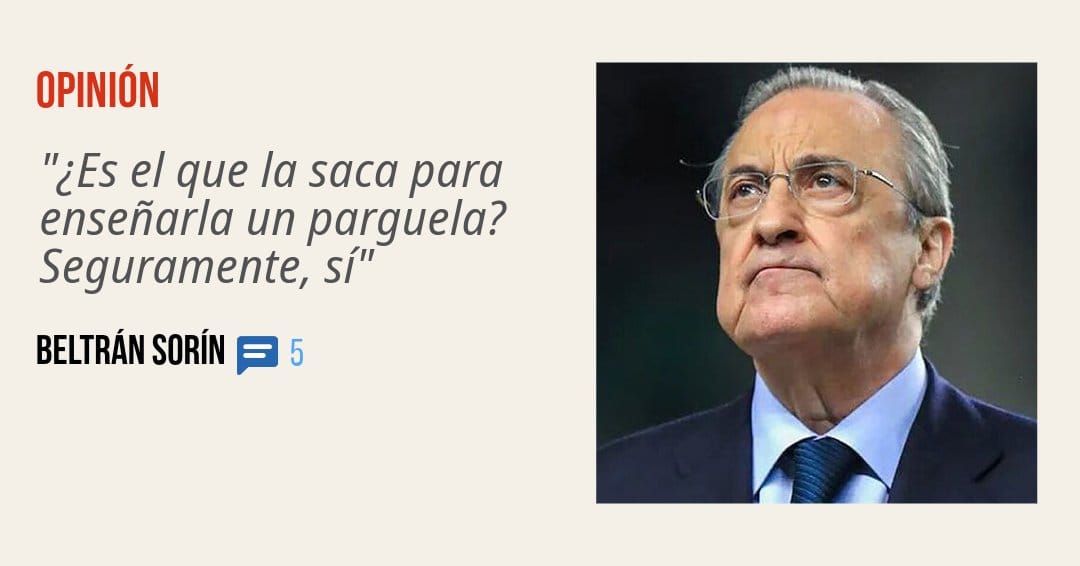 OPINIÓN. "¿Es el que la saca para enseñarla un parguela? Seguramente, sí" BELTRÁN