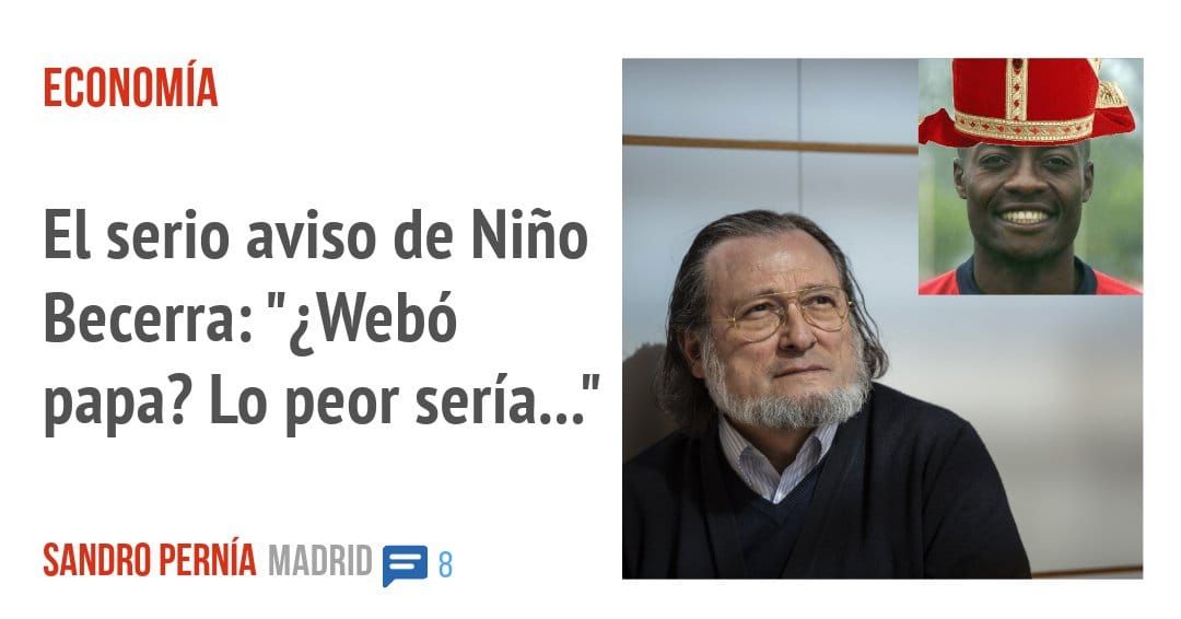 ECONOMÍA. El serio aviso de Niño Becerra: "¿Webó papa? Lo peor sería..."