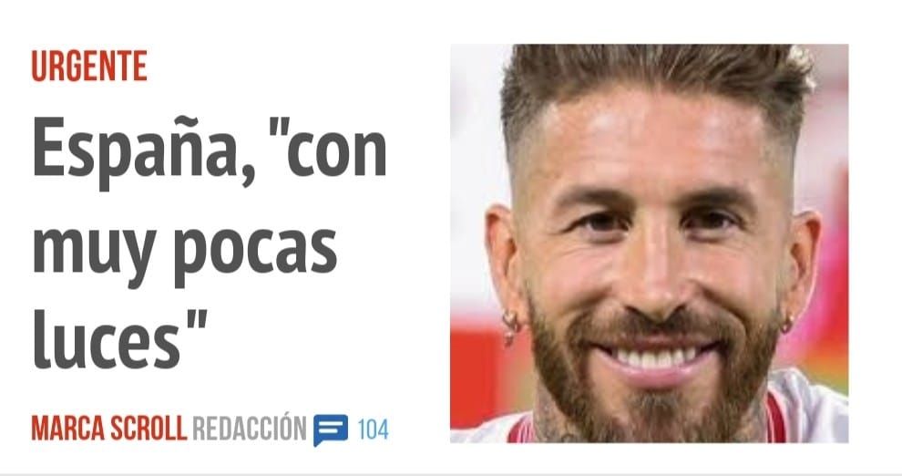 URGENTE. España, "con muy pocas luces"