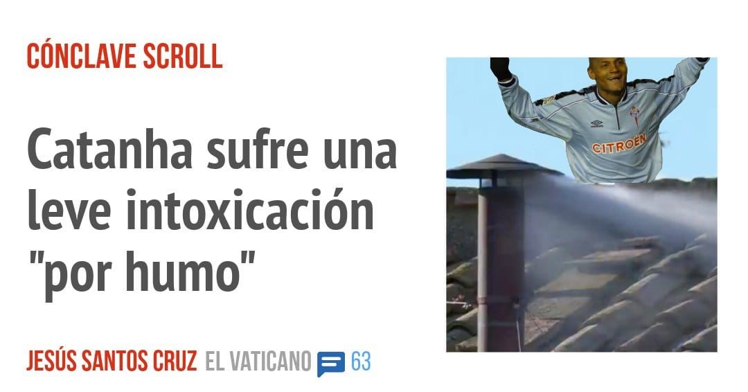 CÓNCLAVE SCROLL. Catanha sufre una leve intoxicación "por humo"