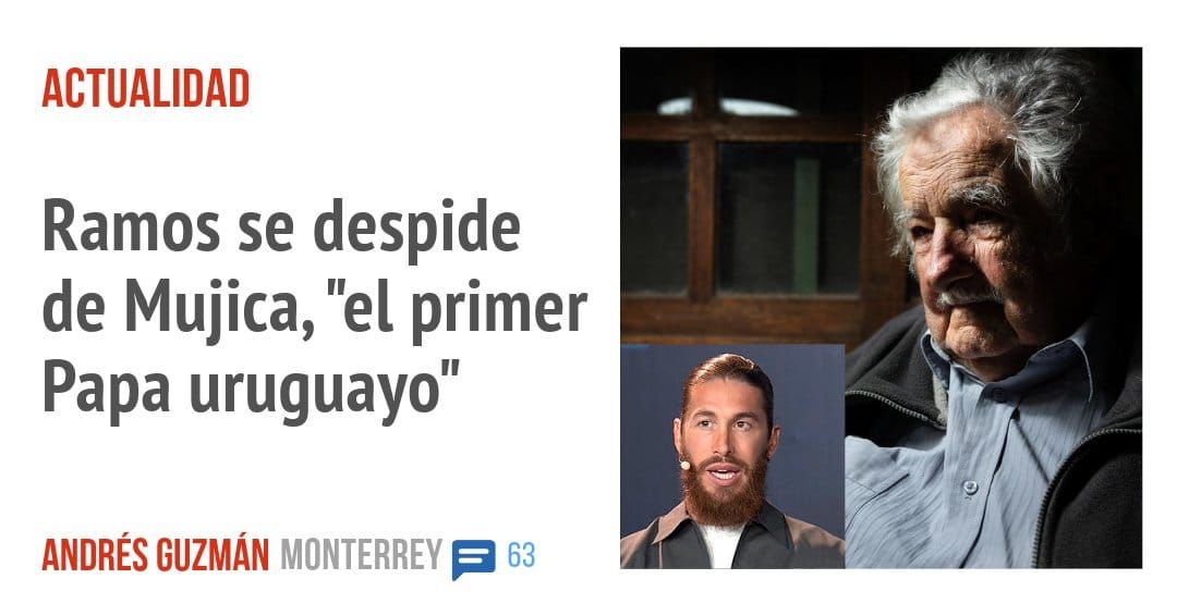 ACTUALIDAD. Ramos se despide de Mujica, "el primer Papa uruguayo"