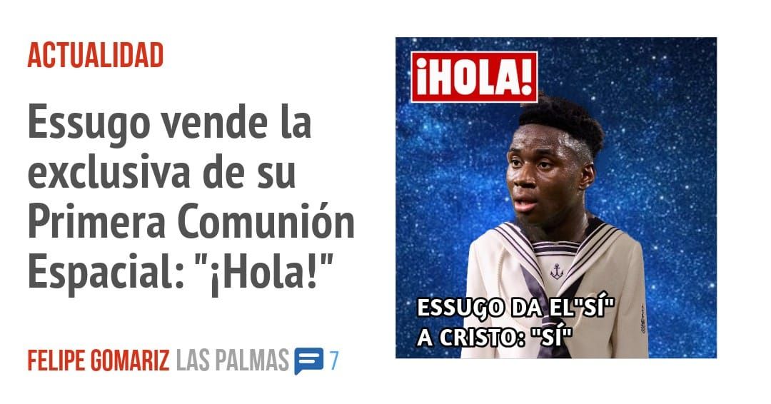 ACTUALIDAD. Essugo vende la exclusiva de su Primera Comunión Espacial: "i Hola!"
