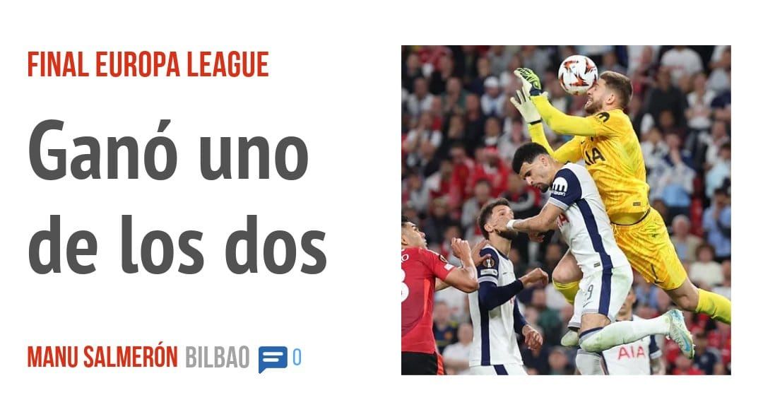 FINAL EUROPA LEAGUE. Ganó uno de los dos