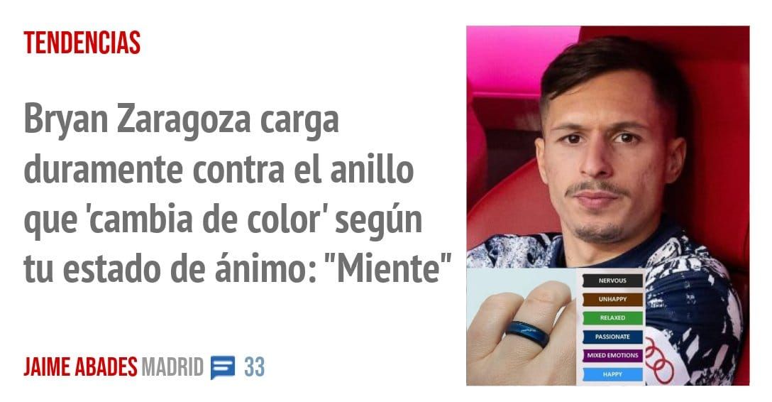 TENDENCIAS. Bryan Zaragoza carga duramente contra el anillo que 'cambia de color' según tu estado de ánimo: "Miente"