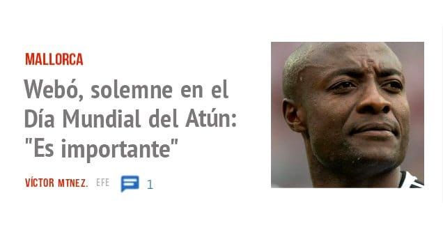 MALLORCA Webó, solemne en el Día Mundial del Atún: "Es importante" viCTOR MTNEZ.