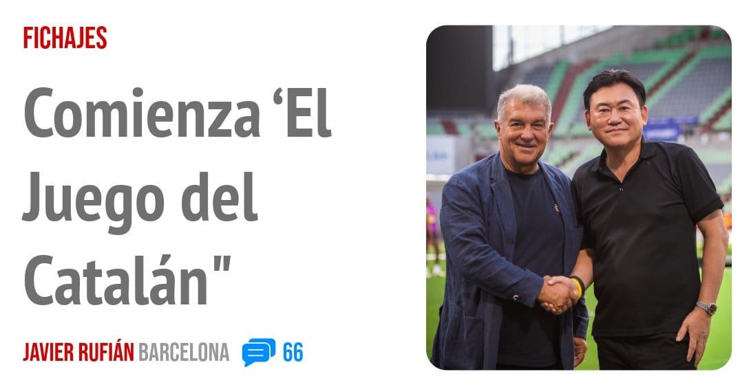 FICHAJES. Comienza 'El Juego del Catalán"