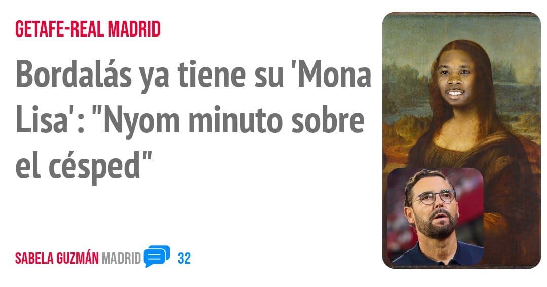 GETAFE-REAL MADRID. Bordalás ya tiene su 'Mona Lisa': "Nyom minuto sobre el césped"