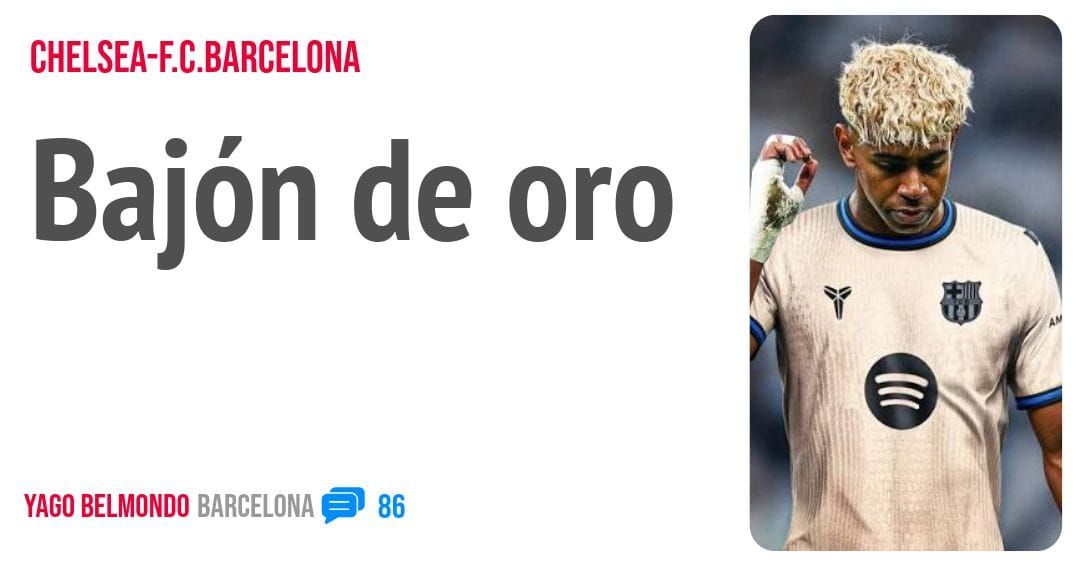 CHELSEA-F.C.BARCELONA. Bajón de oro