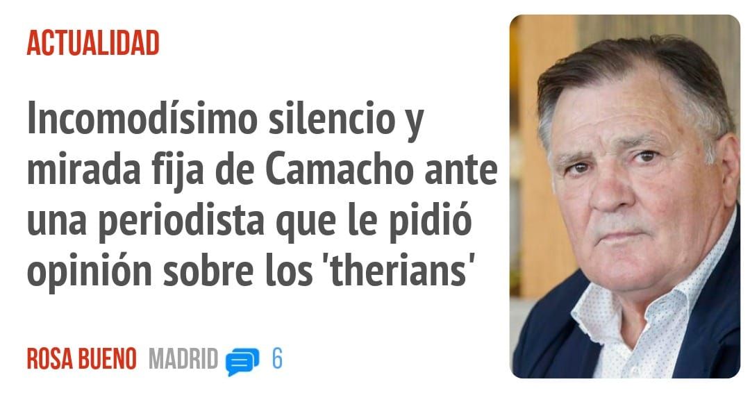 ACTUALIDAD. Incomodísimo silencio y mirada fija de Camacho ante una periodista que le pidió opinión sobre los 'therians'