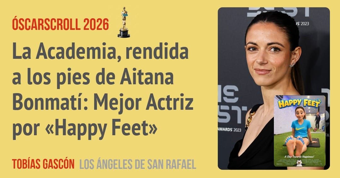 La Academia, rendida a los pies de Aitana Bonmatí: Mejor Actriz por «Happy Feet»