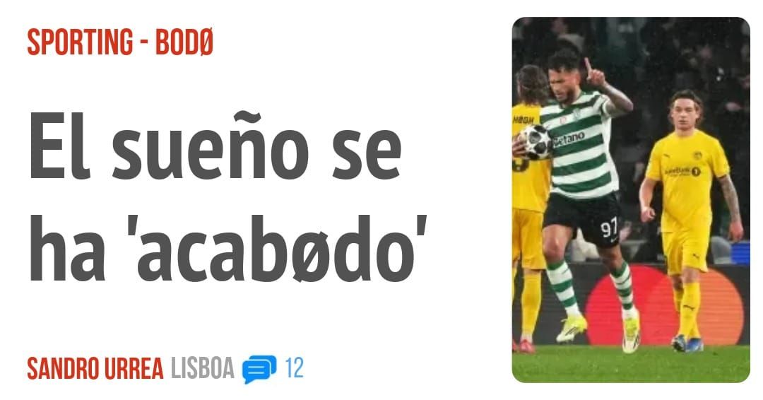 SPORTING -. El sueño se ha 'acabado'