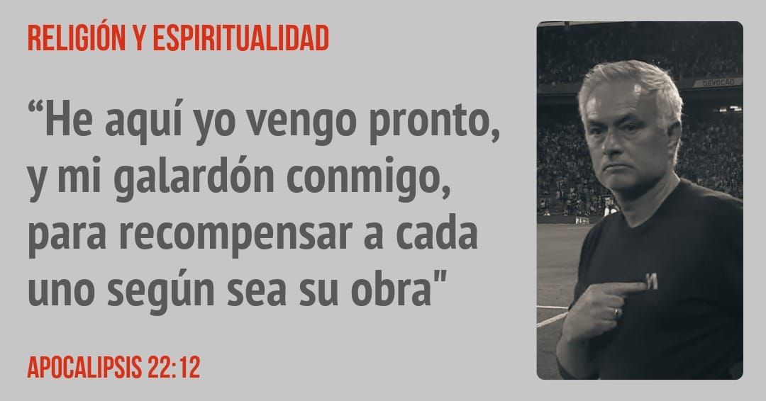 RELIGIÓN Y ESPIRITUALIDAD. "He aquí yo vengo pronto, y mi galardón conmigo, para recompensar a cada uno según sea su obra"